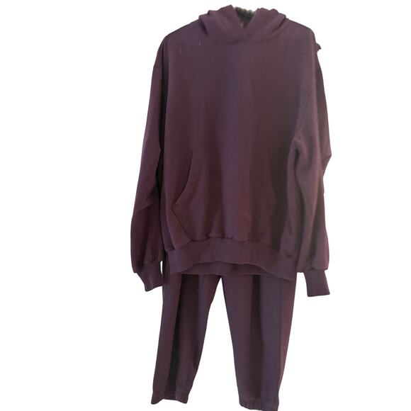 Aerie stunning plum purple Jet Setter Hoodie Sz S (out of stock set) - Picture 11 of 16